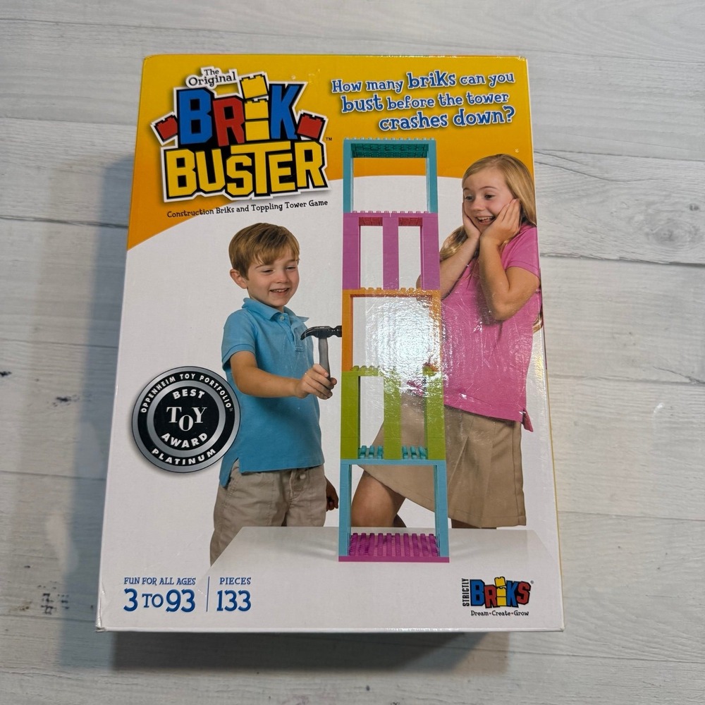 Strictly Brik Buster Construction Toppling Tower Game Bricks building blocks‎